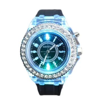 

Splendid New Luxury Brand Watch Women Dress Watches Silicone Led Luminous Watch Casual Clock Hours Designer Watches Women Better