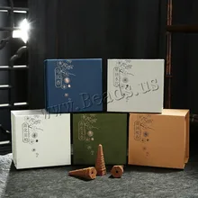 30PCs/Box Natural Smoke Cone Backflow Incense Cones Handmade Joss Sticks tibetan sandalwood Pure Natural Aromatherapy Fresh Air 30PCs/Box Natural Smoke Cone Backflow Incense Cones Handmade Joss Sticks tibetan sandalwood Pure Natural Aromatherapy Fresh Air
