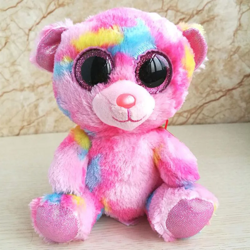 Ty Beanie Boos Penguin Monkey Bear Bat Sheep Leopard Plush Doll Toys Flamingo Deer Cute Owl Animal Unicorn Cat Ladybug Plush Toy