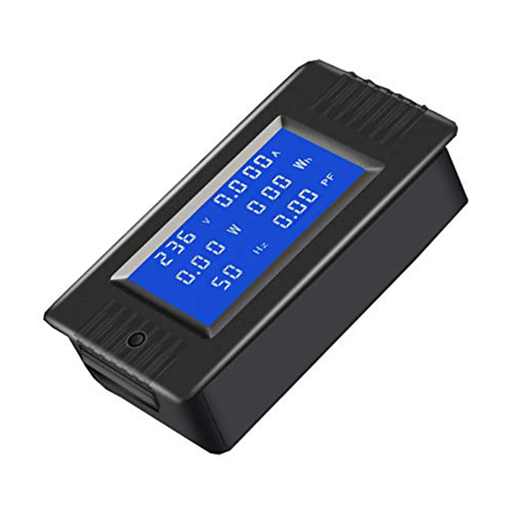 Ceny 1 sztuk otwórz i zamknij CT 100A AC cyfrowy wyświetlacz mocy Monitor miernik woltomierz amperomierz częstotliwość prąd współczynnik napięcia miernik
