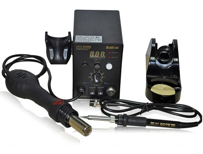 2 in 1 SMD Hot Air Soldering Iron Station(SBK8586) Soldering stationsoldering stationiron