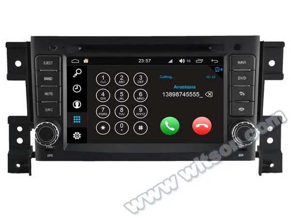 Excellent 7" Octa-Core Android 8.0 Car DVD Multimedia Navigation GPS Radio for Suzuki Grand Vitara 2005-2012 with Optional ADAS Function 4