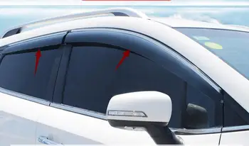 

For 2017 2018 2019 Nissan X-trail X Trail Rogue T32 Window Visor Vent Shades Sun Rain Deflector Guard Awnings Auto Accessories