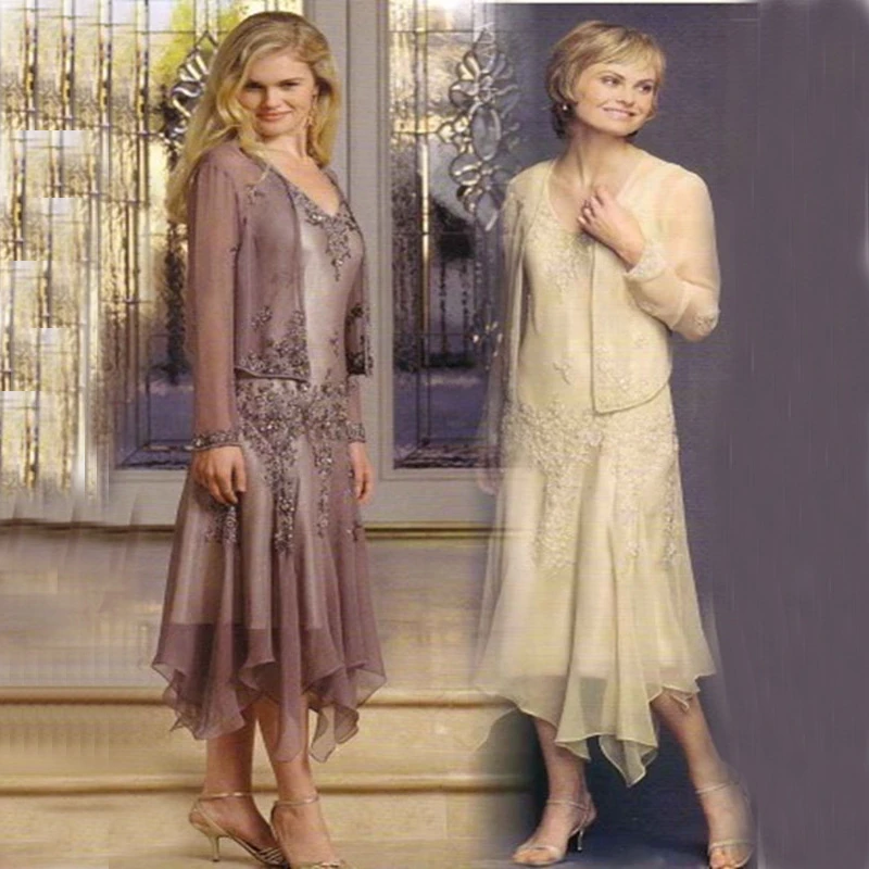 garden wedding dresses for mother of groom