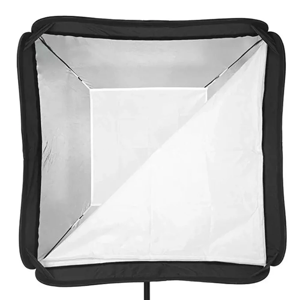 Складной софтбокс Godox 80*80 см 80x80 вспышек + s образный кронштейн держатель Bowens сумка