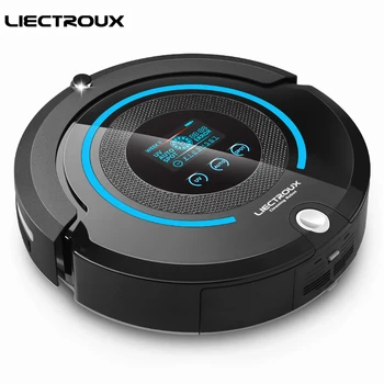 

LIECTROUX A338(FBA) Multifunction Robot Vacuum Cleaner Automatic (Sweep,Vacuum,Mop,Sterilize),Schedule,VirtualBlocker,SelfCharge