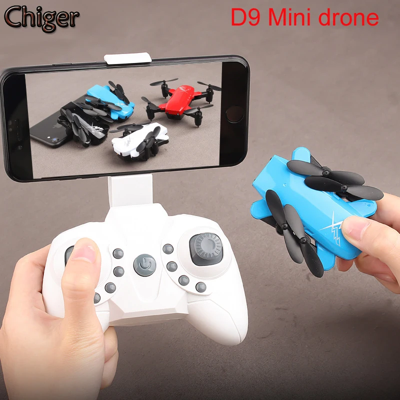 Мини Дрон Chiger E61 складной Квадрокоптер с/без камеры 2 Мп HD Wi Fi FPV|Радиоуправляемые