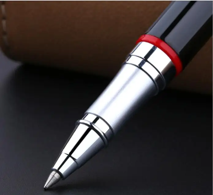 Pimio Montmartre Роскошная гладкая Шариковая ручка для подписи с 0,5 мм черными чернилами заправка ручки с оригинальной подарочной коробкой - Цвет: D