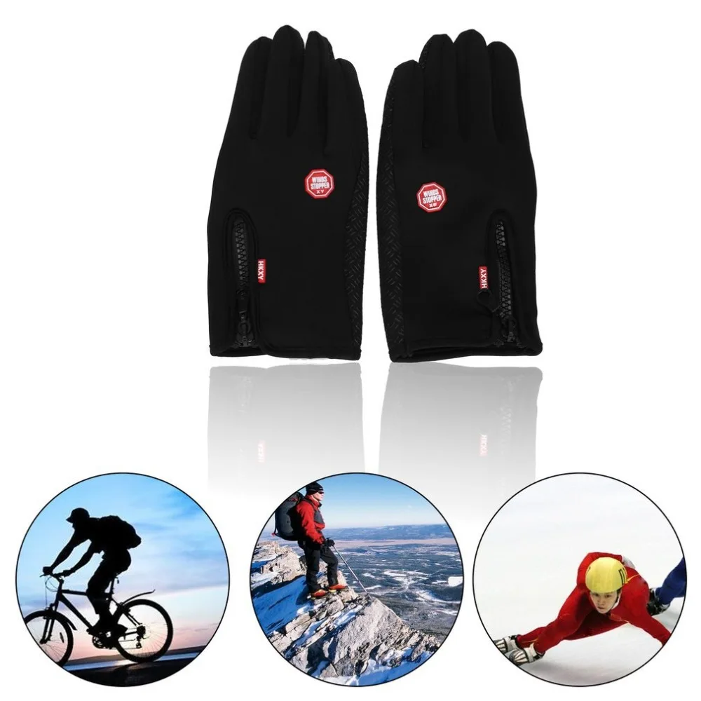 Мужские Женские перчатки для сенсорного экрана, для альпинизма, велоспорта, спорта, полный палец, для вождения, зимние теплые варежки для мобильного телефона, для девушек, Fema