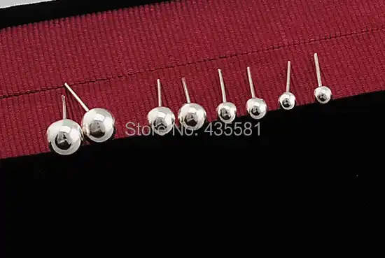 Wholesale 100 Real 925 Sterling Silver High Polish Paris Ball