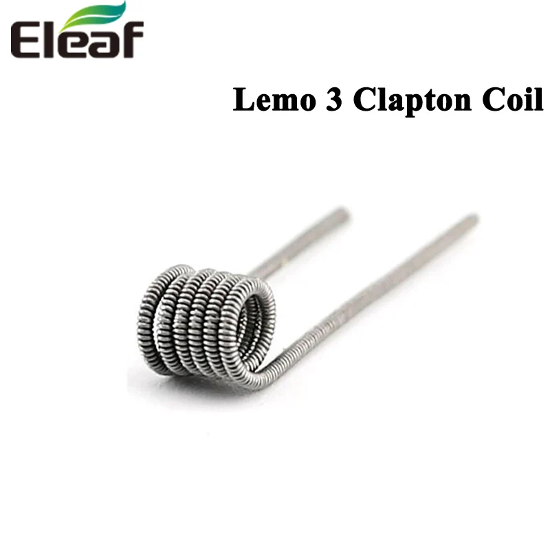 

10pcs/lot Eleaf Lemo 3 Clapton Coil DIY for Lemo III RTA Tank Atomizer