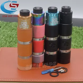 

sob mod with AApocalypse GEAR 25MM rda 18650 battery Vaporizer Mechanical vape e-cigarette Kit fit box/mech mod