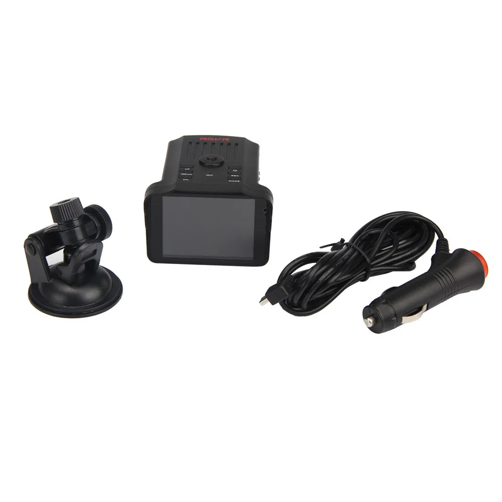 1pc Car Electronic Dog Radar Detector Rearview Mirror Vehicle Video Camera Recorder (11)