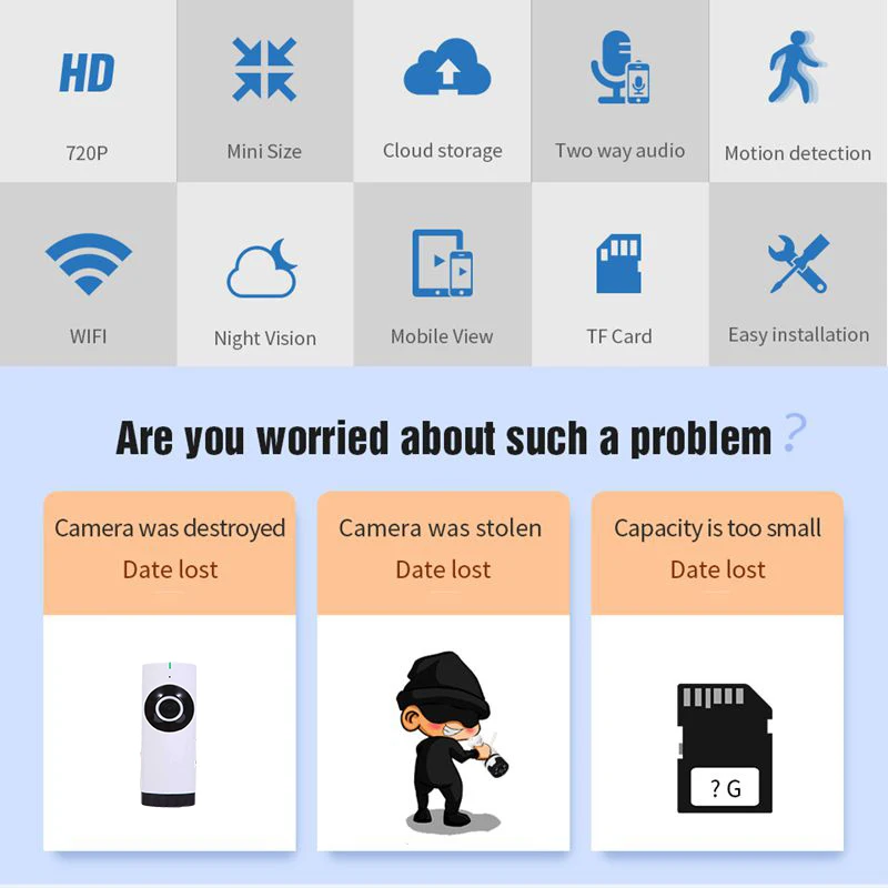 HD Security Wifi Smart Camera 8
