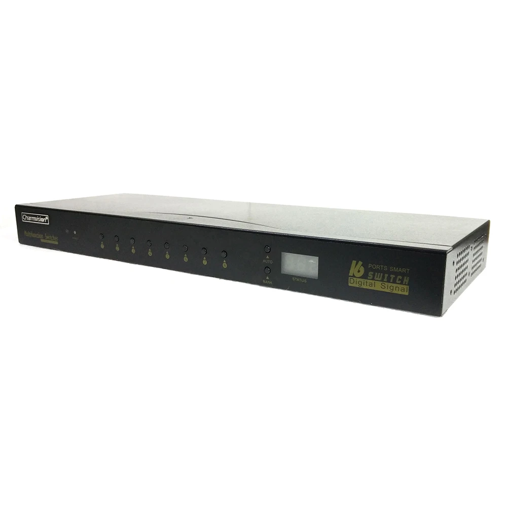 Charmvision HK1601A 16 портов USB HDMI KVM коммутатор с автоматическим сканированием Hotkey