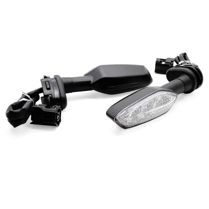 Nuoxintr LED Motorcycle Turn Signal Indicator Light For YAMAHA MT-01 MT-25 MT-03 MT-07 MT-09 MT-10 Tracer Motorcycle FrontRear