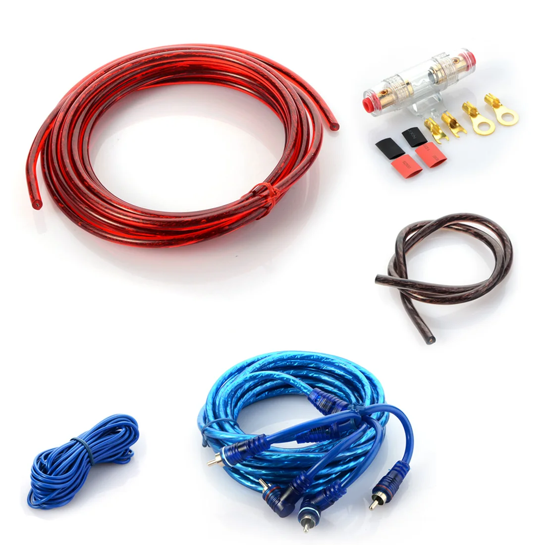8GA Audio Speaker Wiring kit Cable font b Amplifier b font font b Subwoofer b font