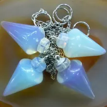 4 шт. Опал Opalite маятник кулон бисер