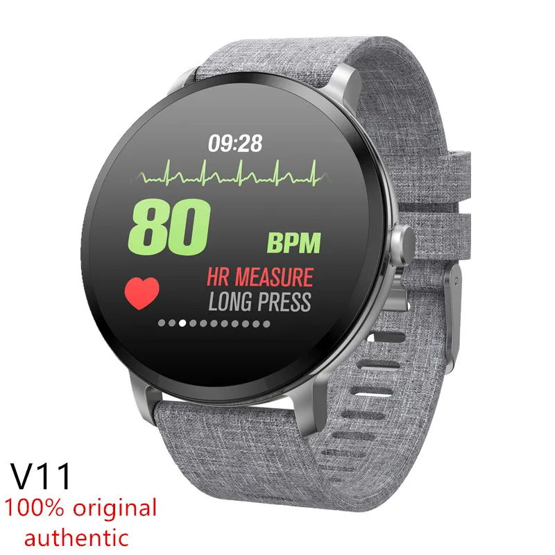 V11 умные часы IP67 водонепроницаемые из закаленного стекла спортивные