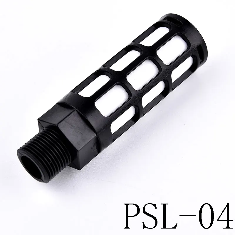 1pcs/lot Pneumatic Fittings 1/2" BSP Thread Plastic Exhaust Silencer Muffler , Air Valve Noise