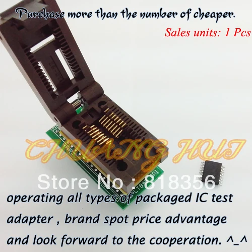 

LABTOOL848 Programmer Adapter LAB-848/LT-848 SPI FLASH Adapter 300mil SOP16-DIP IC Test Socket/IC Socket