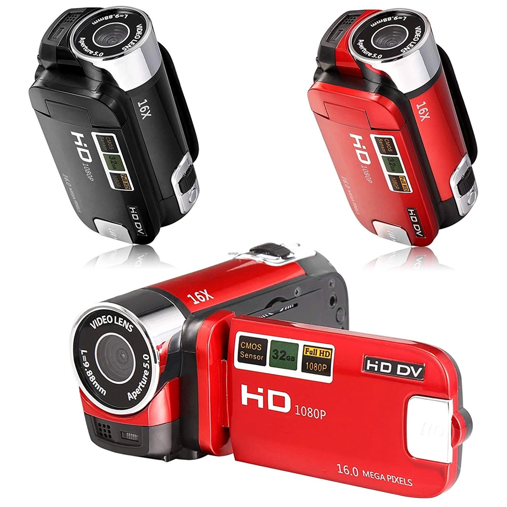 Wholesale 16MP 2.7 inch TFT LCD HD 1080P 16X Digital Zoom Camcorder Video DV Camera AU.23 | Электроника