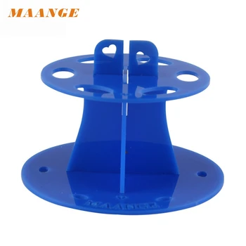 

Brands MAANGE 6 Hole Oval Makeup Brush Holder Drying Rack Organizer pinceis de maquiagem Maquiagem O0412