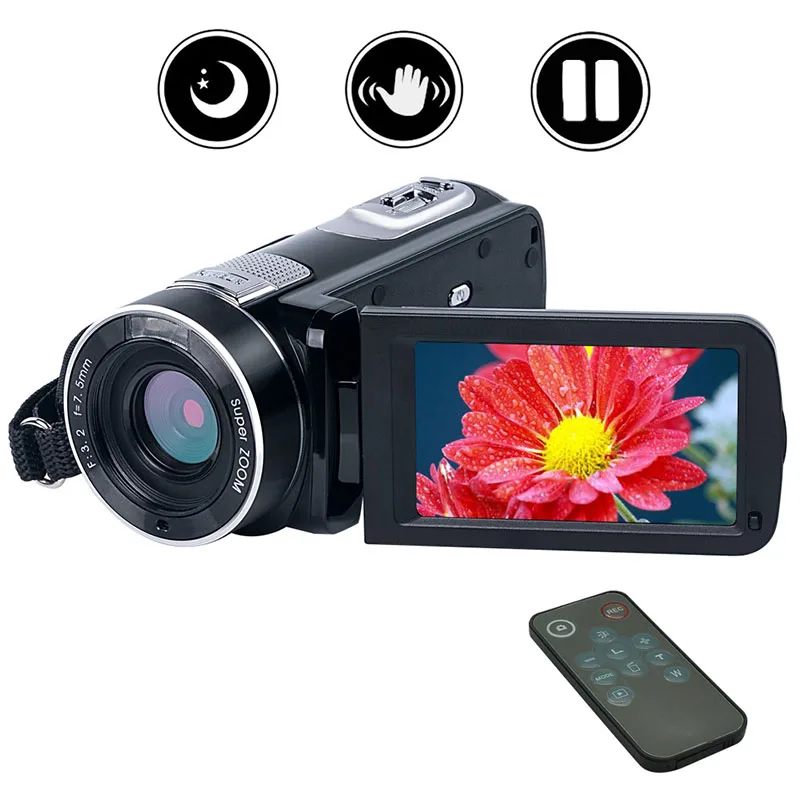 New 24MP Photo Digital Video Camera Full HD 1080P