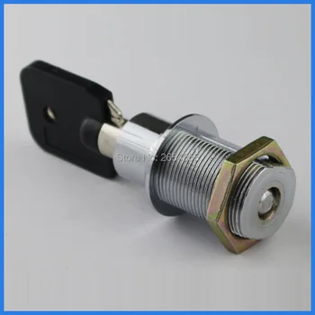 

10 pcs 23mm well received tubular key drawer door push lock with different keys