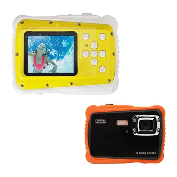 

HD268 Waterproof Digital Camera 2.7 inch TFT Double Screen Camera 24MP MAX 1080P Full HD Underwater Zoom Camcorder Z527