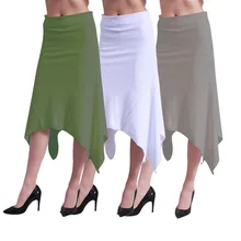 Aes3/новинка, осенняя Открытая Длинная юбка до щиколотки, Женская хлопковая Асимметричная юбка на молнии с высокой талией, асимметричная юбка "ласточкин хвост"