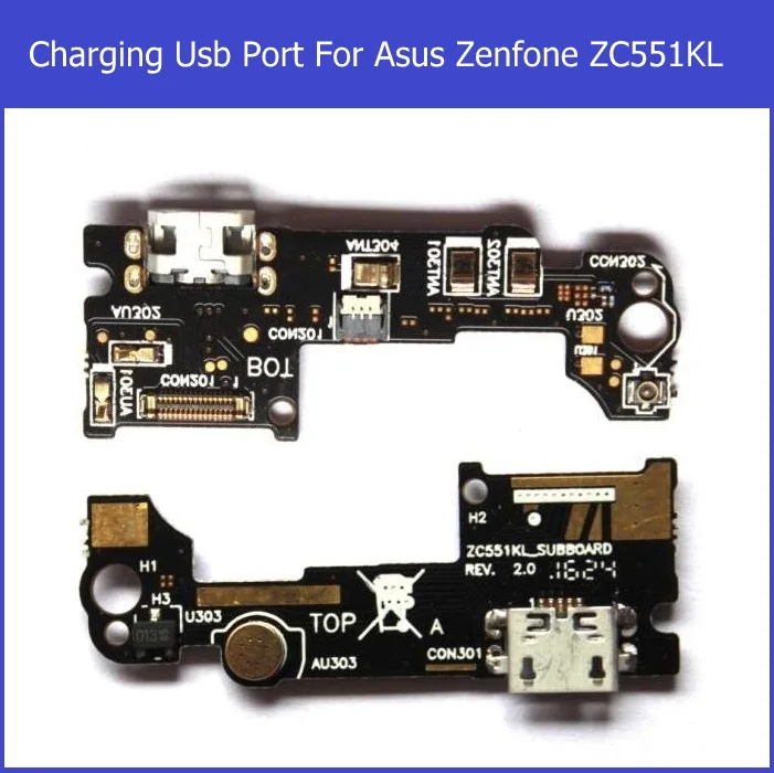 Материнская плата для Asus ZenFone Laser 3 ZC551KL Z018D оригинальная печатная с портом USB