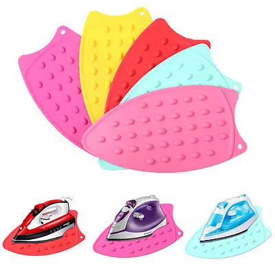 

Silcone Iron Rest Hgh Quality Ironing Accessories Pad Dotted Bubbled Hot Mat Silicone Cushion Iron