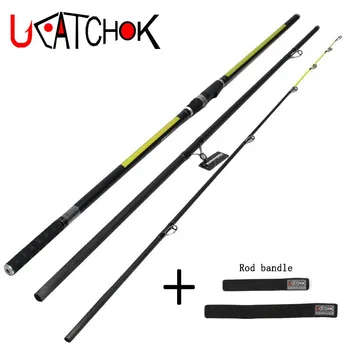 

Wholesale 2pcs/pack 4.2M 200g long Casting weight Surf carp rod far shot fishing rod beach long shoot angling rod