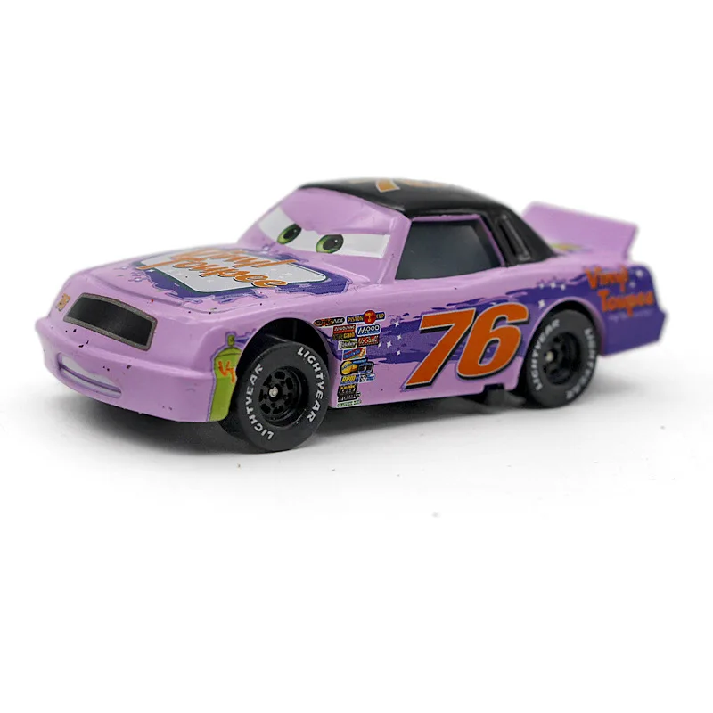 Disney Pixar Cars 2 3 No.76 виниловый винила металлический литой сплав игрушечная модель