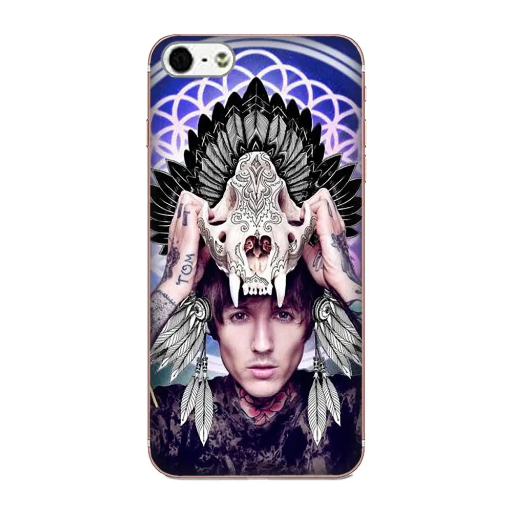 Чехол для сотового телефона Bmth Skull Head Bring Me The Horizon huawei Honor mate 7 7A 8 9 10 20 V8 V9 V10 G Lite Play Mini