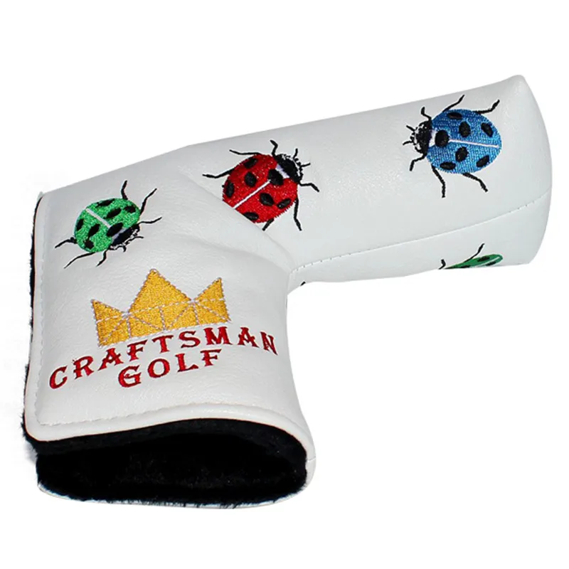 CRAFTSMAN GOLF White Ladybug putter head cvoer (8)