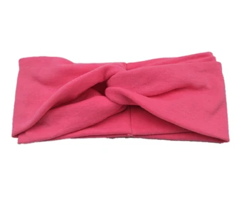 

T175322 Fashion stretchy NEW yoga acrylic knit turban hair accessory for girls hair band warmth headband for women design custom