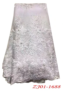 

High Quality African Lace Fabrics Red Color African Mesh Cord Lace Factory Price Guipure Lace Fabrics For Wedding Z115