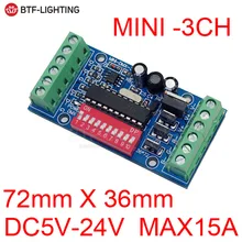 3CH-27CH светодиодный dmx512 плата контроллера, светодиодный DMX512 декодер для светодиодный полосы светильник