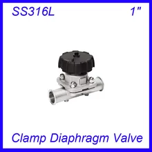 " SS316L epdm зажим мембранный клапан санитарно стерильные пищевой f вино, молоко, напитки