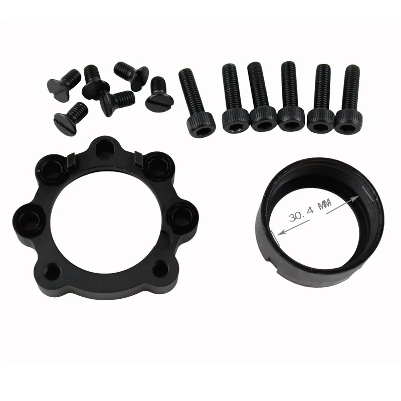 Acessórios de Caça Ferroviário para Airsoft Alumínio Fissão Polegada Picatinny Ferroviário mk Estilo Handguard Aeg m4 - M16 12.7 13 Acessórios e suporte de extensão