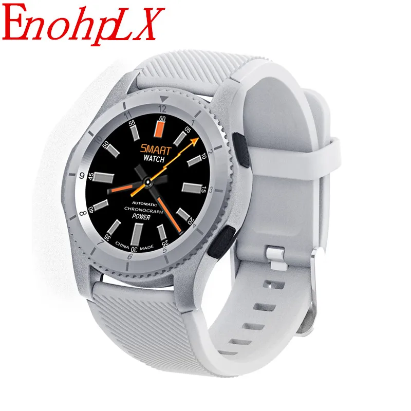 

EnohpLX G8 Bluetooth 4.0 SIM Call Message Reminder Smart Watch Heart Rate Monitor Smart watchs For Android Apple