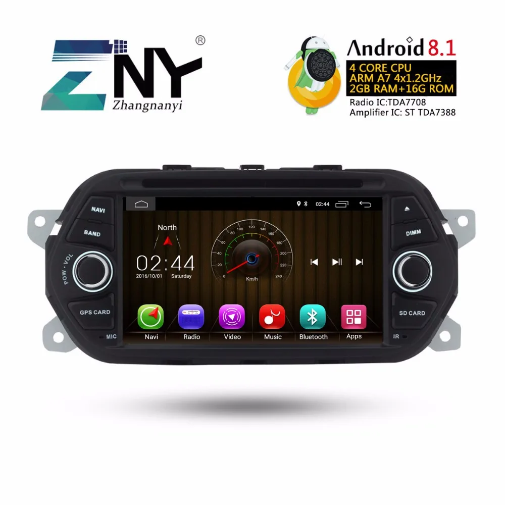7 &quotHD Android 8 1 автомобильный DVD авто радио для Fiat Tipo Egea Dodge Neon 2015 2018 gps навигация FM RDS Wi