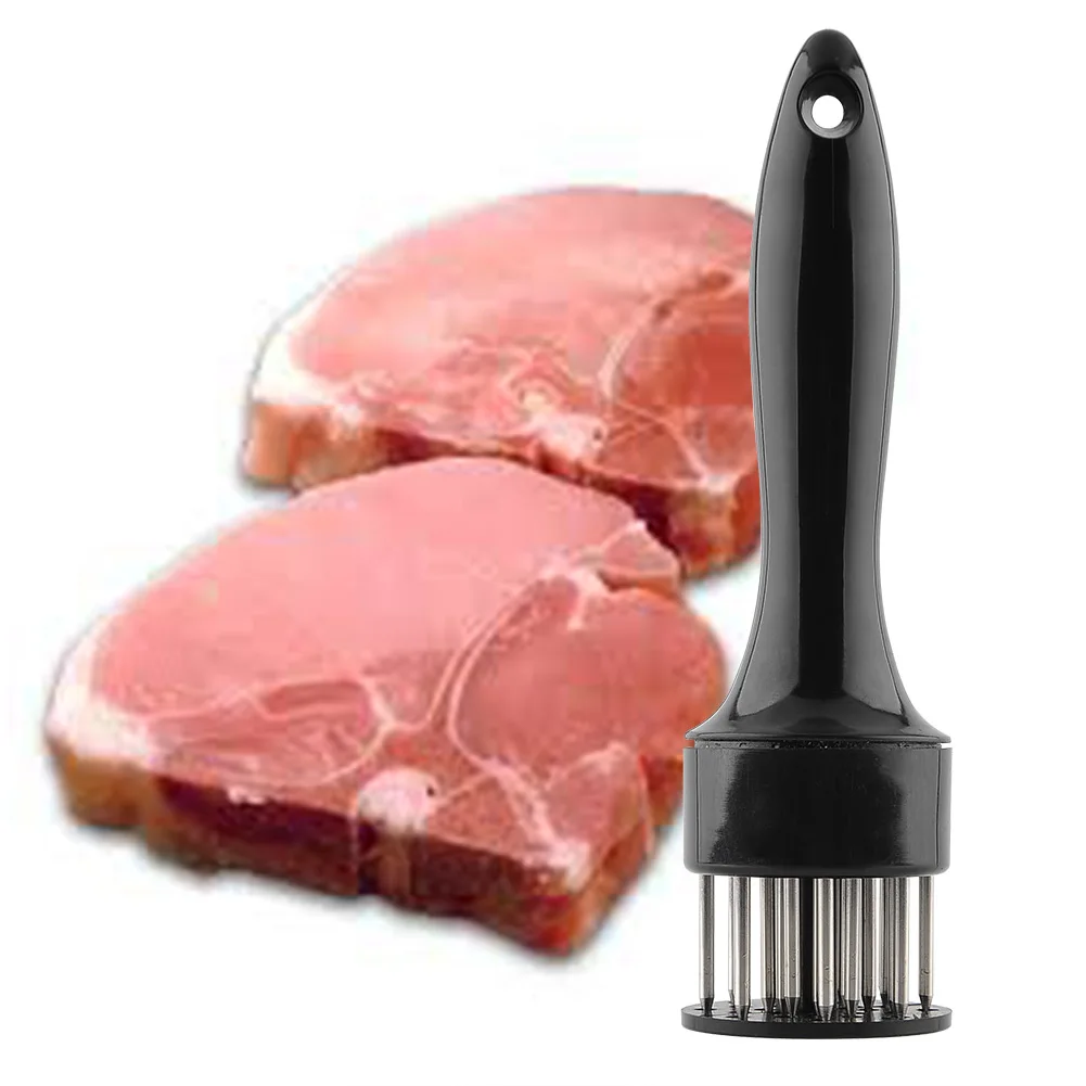 

Quality Durable stainless steel Convenient Spikes Sharp Knife Original Meat Beaf Steak Tenderizer Kitchen Cooking Hot
