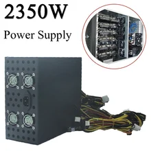 2350W Power Supply For Eth Rig Ethereum Coin Mining Miner Dedicated Machine High Quality Computer power Supply For BTC