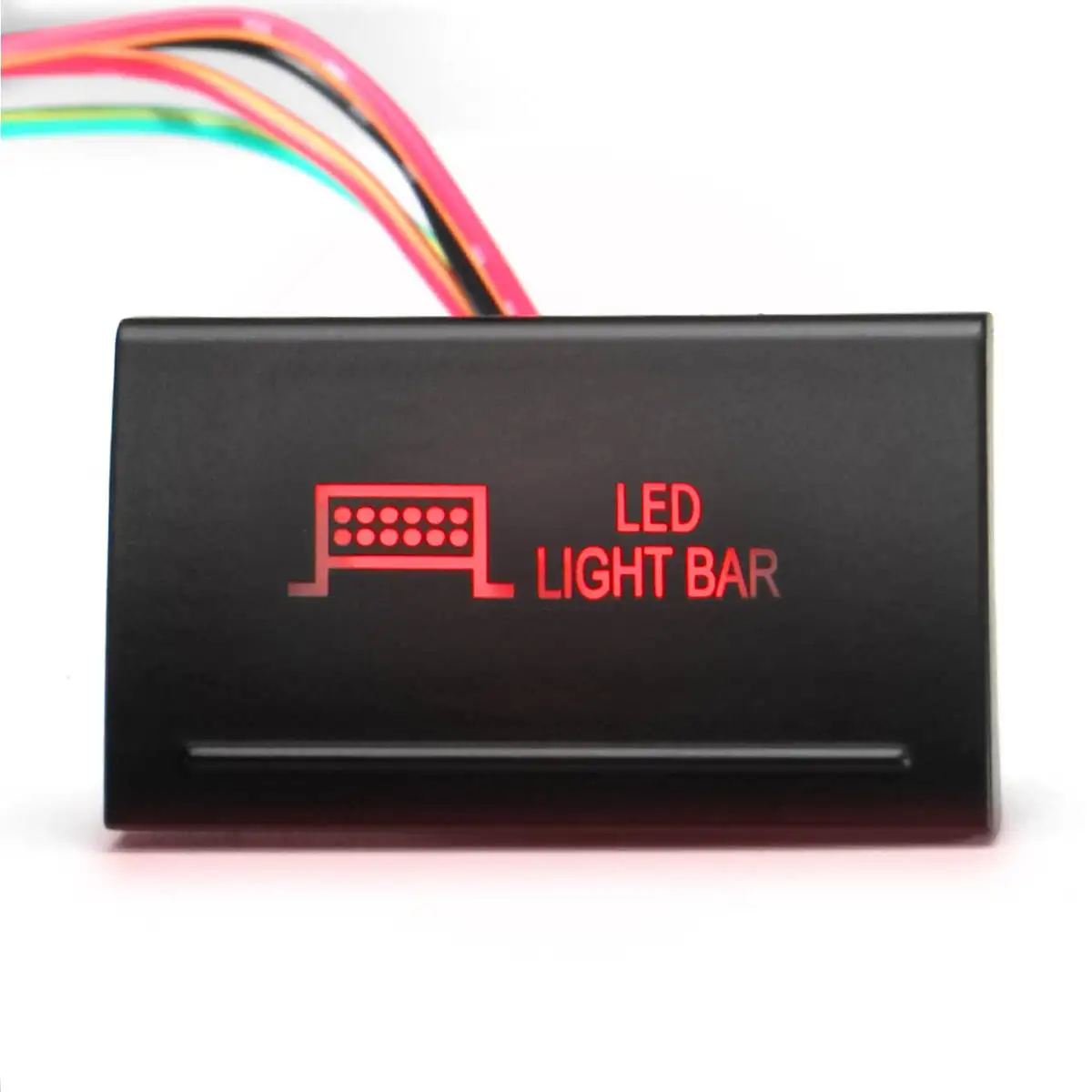 1 шт./5 шт. 12 В 3 А однополюсный кнопочный переключатель для Amarok A107R светодиодный светильник для вождения светодиодный переключатель Янтарный/красный - Цвет: E