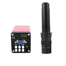 1/3 P 13MP 72" CMOS HDMI VGA промышленный видео микроскоп камера комплект+ 130X 180X 300X регулируемое увеличение зум c-крепление объектива