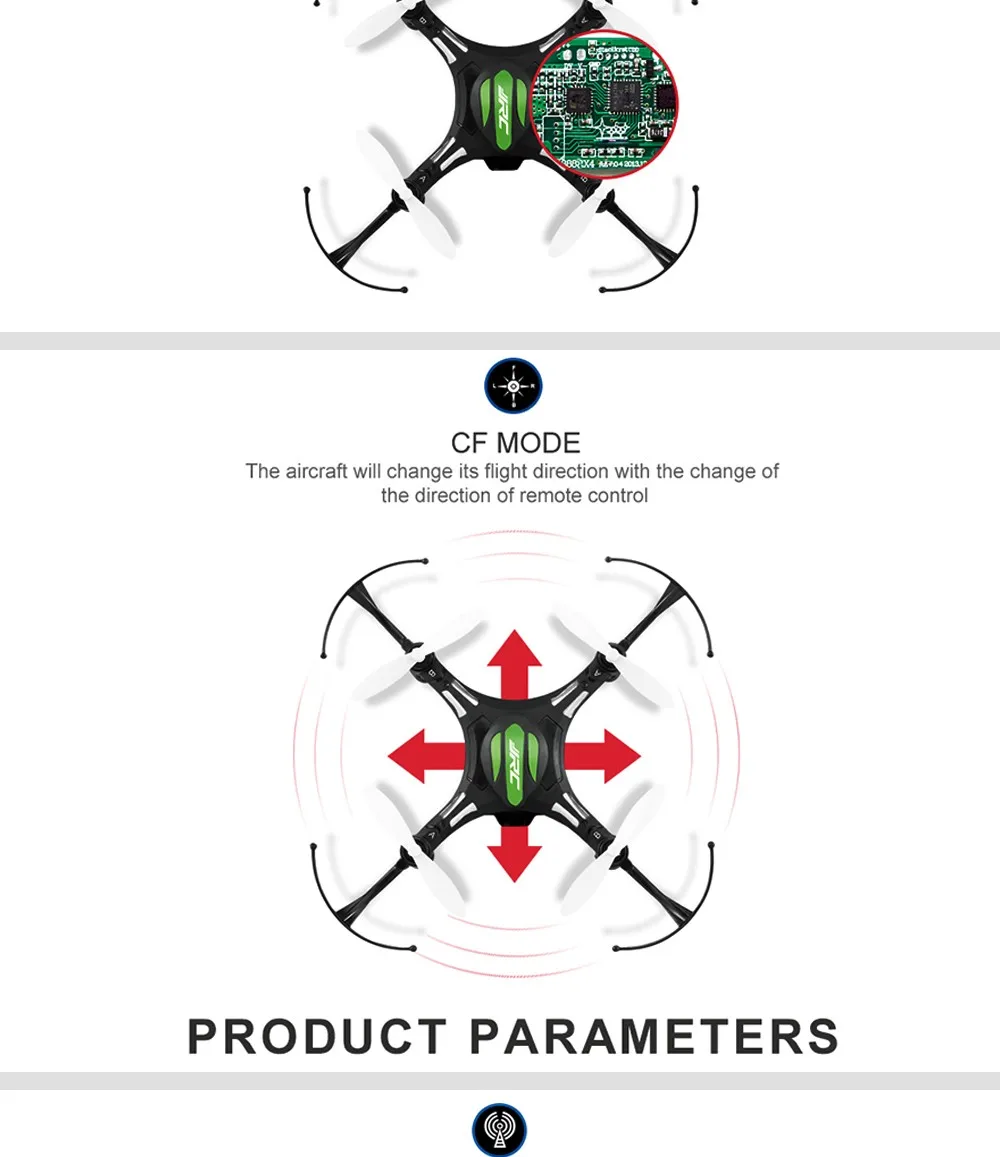 Горячие jjrc H8 Радиоуправляемый Дрон headless режим Mini дроны 6 оси гироскопа Квадрокоптер 2.4 ГГц 4CH Дрон один ключ возврата вертолет VS H37 H31