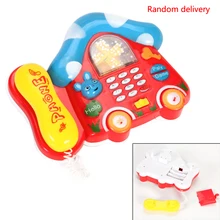1 шт. детские мини-цветные красочные электрические музыкальные звуковые игрушки в подарок случайный цвет